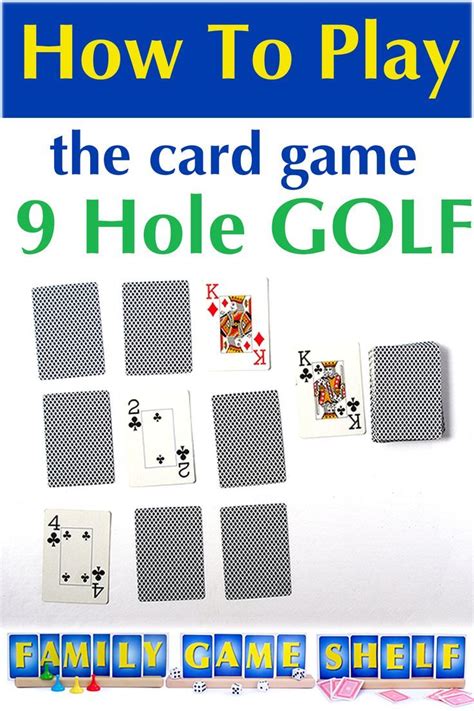 9 hole golf card game